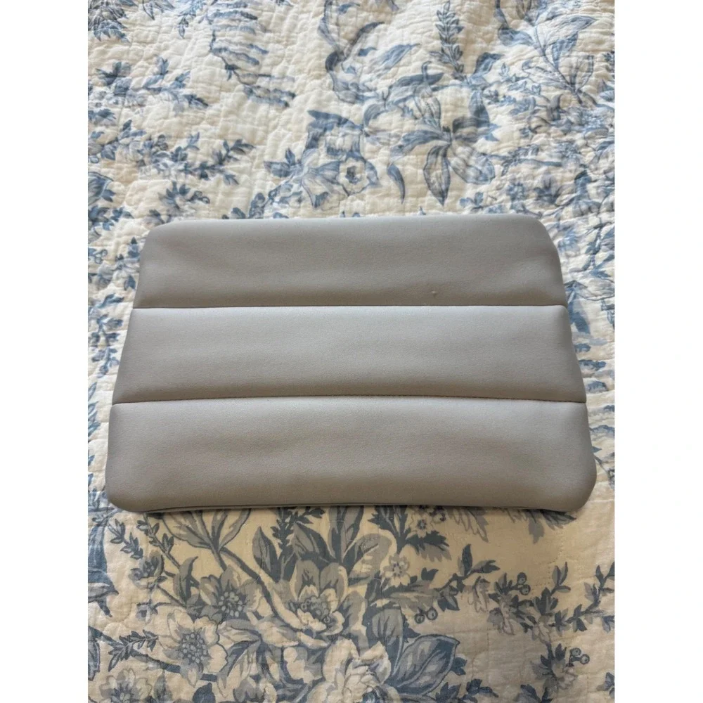 New Rhode Skin Oversized Grey Bubble Bag Makeup Bag Gray Cosmetic Hailey Bieber